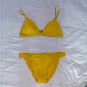 Yellow Hollister Bikini